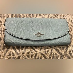 Coach leather wallet